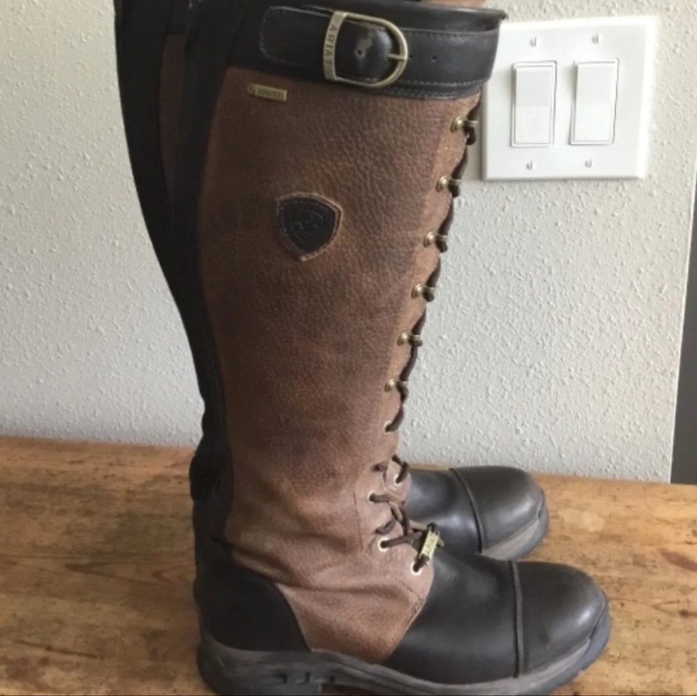 Ariat Berwick Gore Tex Insulated Boots Womens 8.5 Equestrian GTX Waterproof